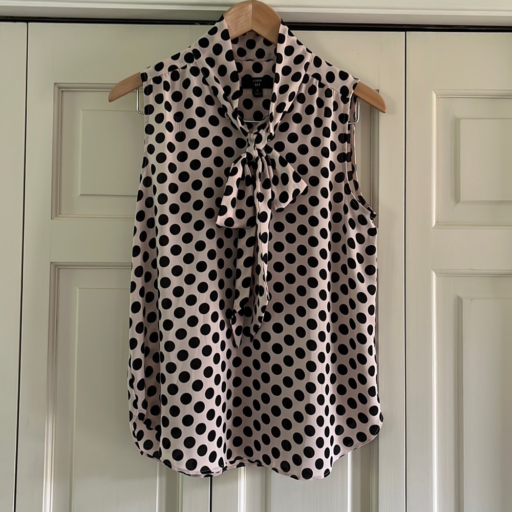 Jcrew Blouse. Polyester - image 1
